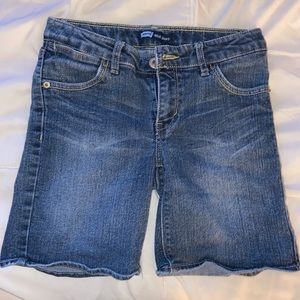 Levi’s Girls Denim Midi Shorts